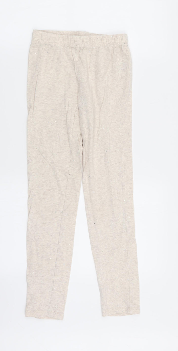 Gap Girls Beige   Jegging Trousers Size 8 Years - leggings