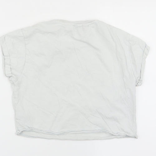 New Look Girls White   Basic T-Shirt Size 12-13 Years