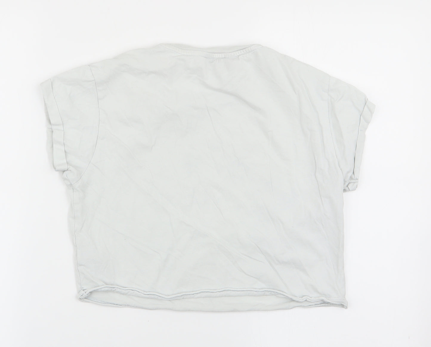 New Look Girls White   Basic T-Shirt Size 12-13 Years