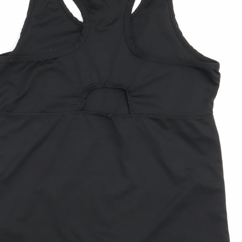 USA Pro Girls Black   Basic Tank Size 13 Years