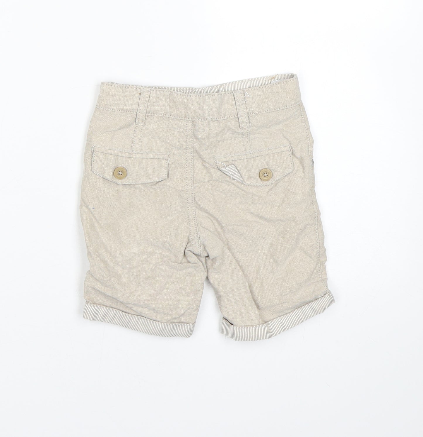 Debenhams Boys Beige   Cargo Trousers Size 18-24 Months  - Shorts