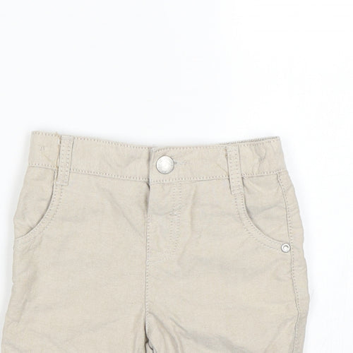 Debenhams Boys Beige   Cargo Trousers Size 18-24 Months  - Shorts