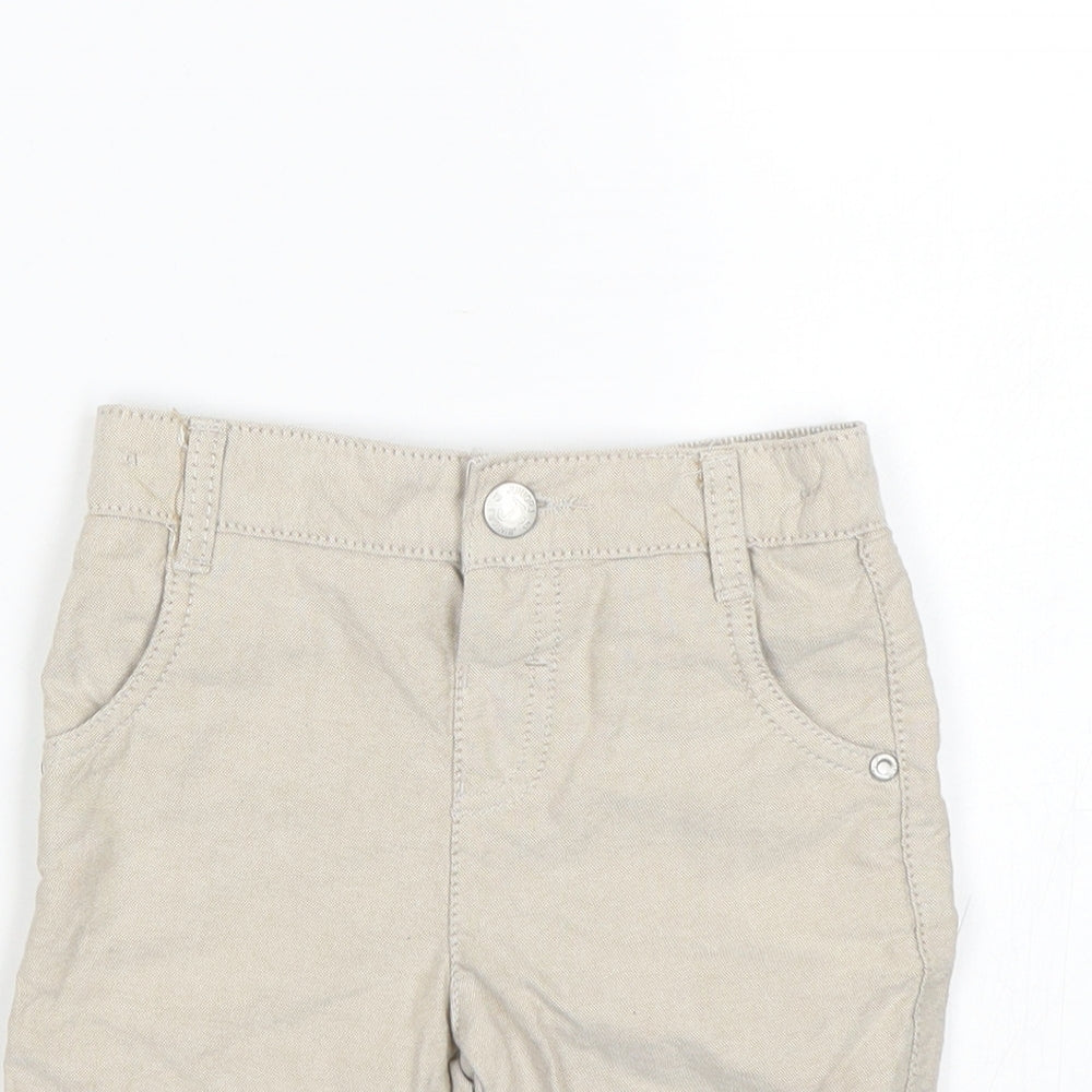 Debenhams Boys Beige   Cargo Trousers Size 18-24 Months  - Shorts