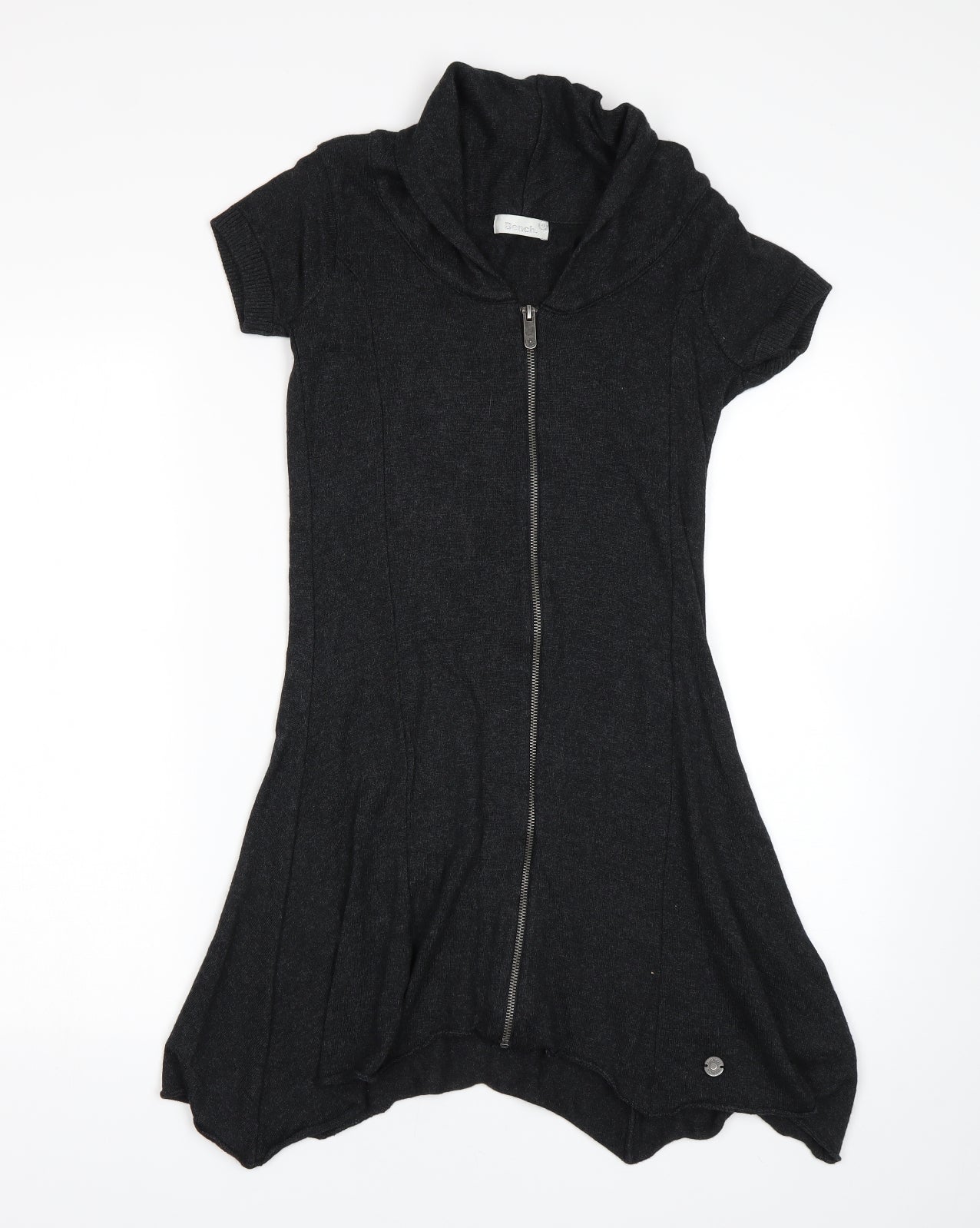 Bench Womens Grey   Cardigan Jumper Size XS