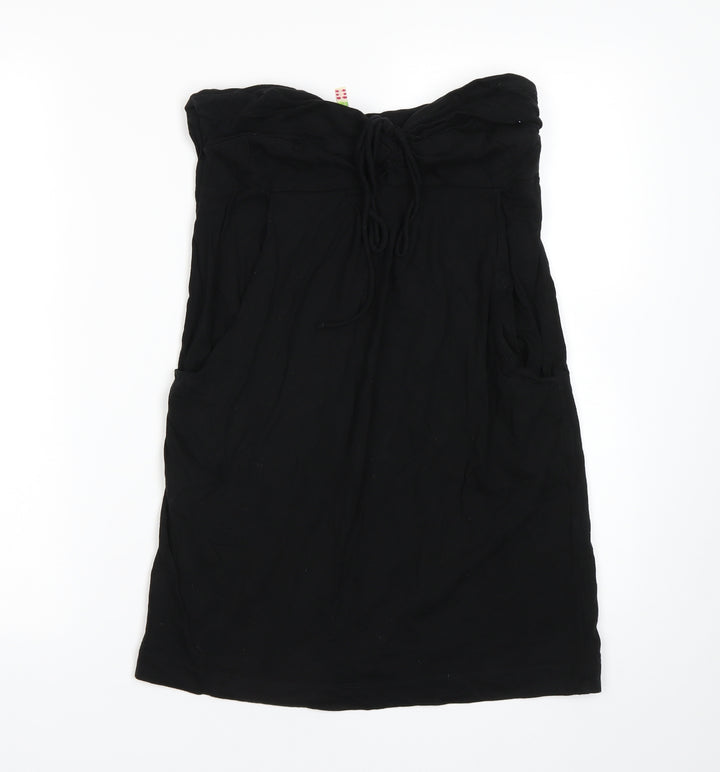 Denim co Womens Black Basic T-Shirt Size 12