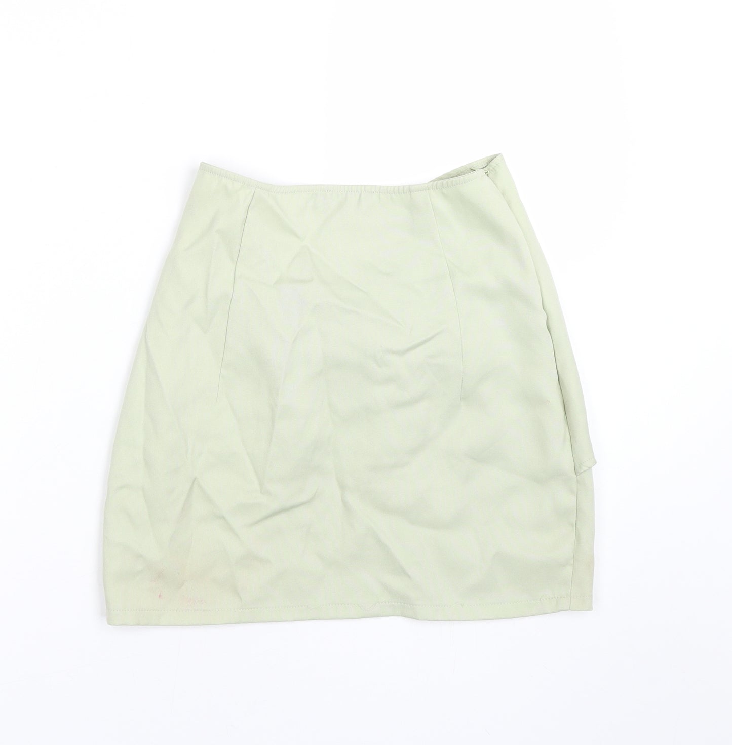 PRETTYLITTLETHING Womens Green   Basic T-Shirt Size 8