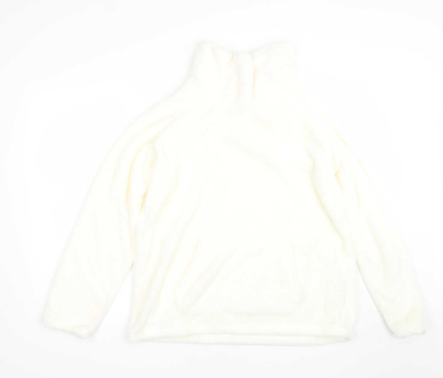 PEP&co Womens White   Pullover Sweatshirt Size 16