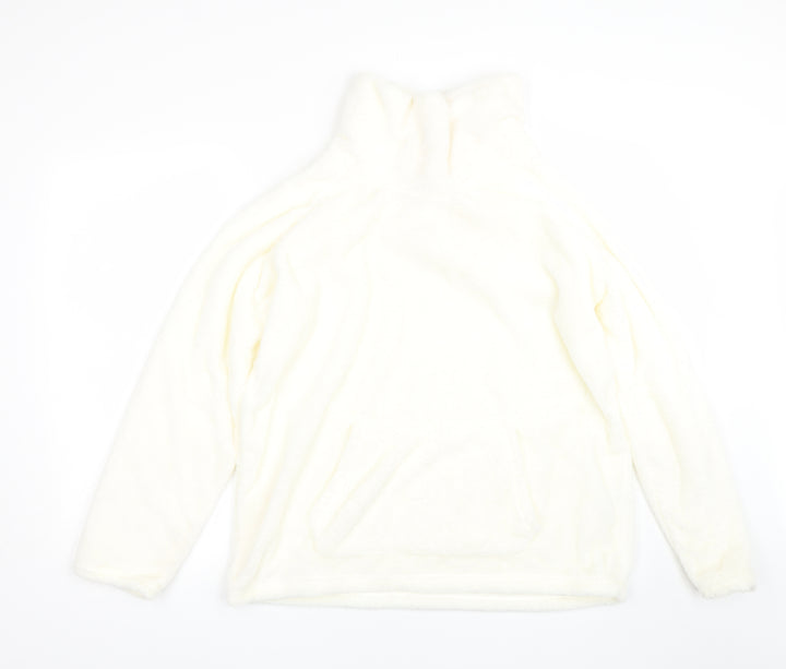 PEP&co Womens White   Pullover Sweatshirt Size 16