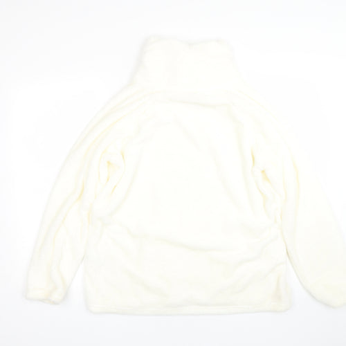 PEP&co Womens White   Pullover Sweatshirt Size 16