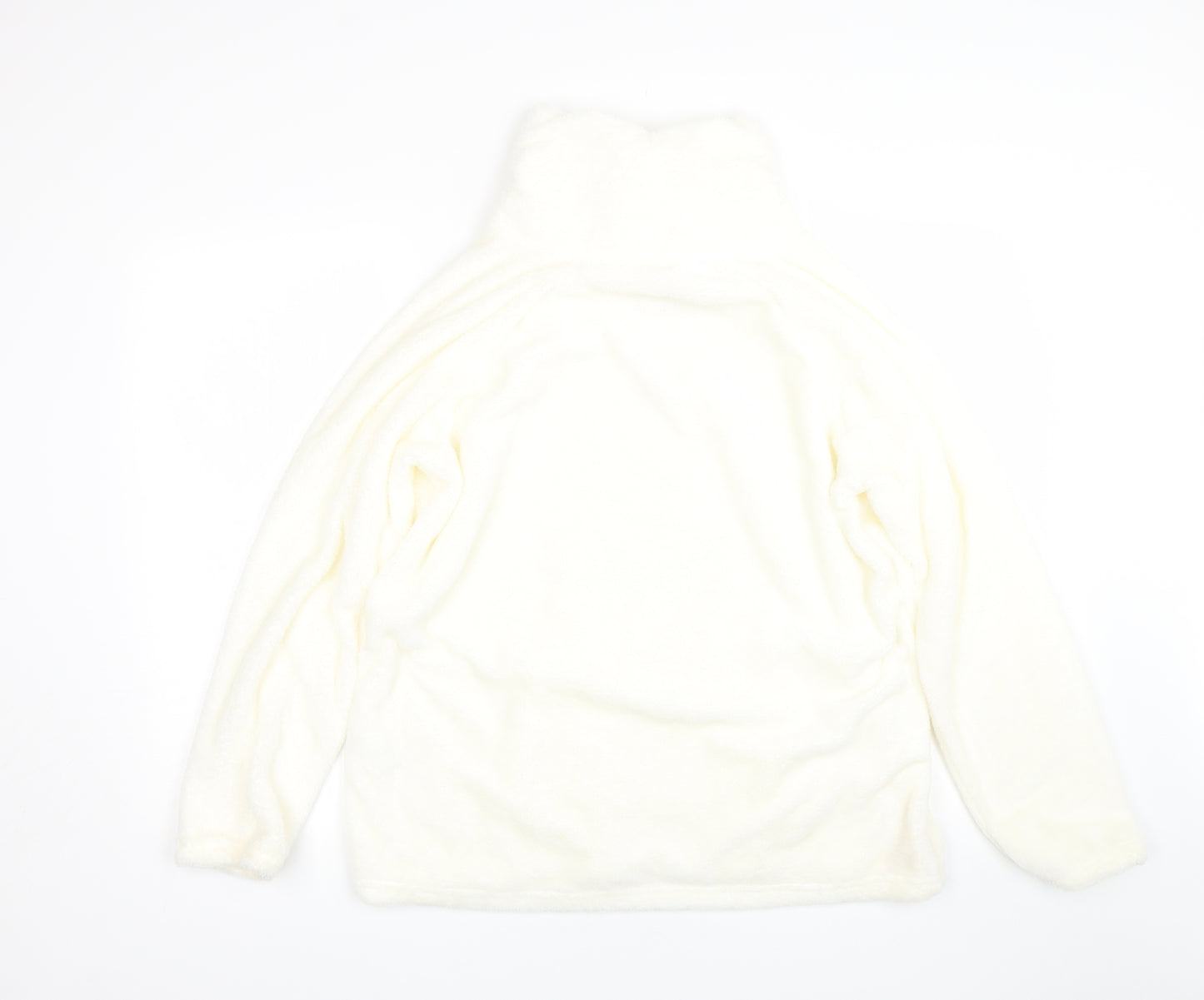 PEP&co Womens White   Pullover Sweatshirt Size 16