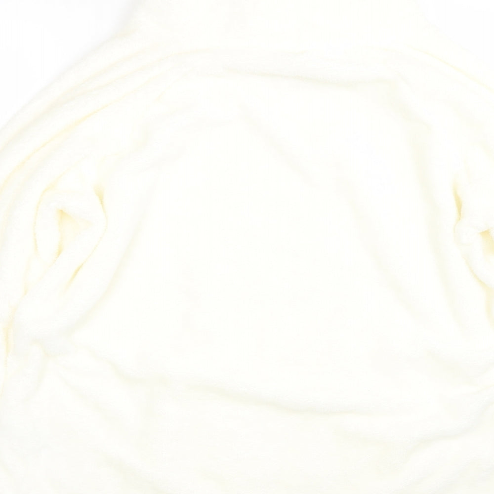 PEP&co Womens White   Pullover Sweatshirt Size 16