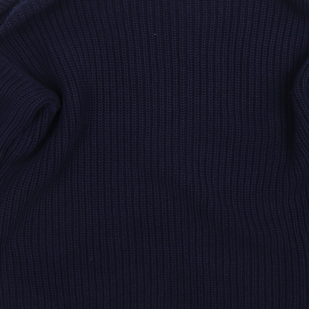 M&S Mens Blue   Pullover Jumper Size L