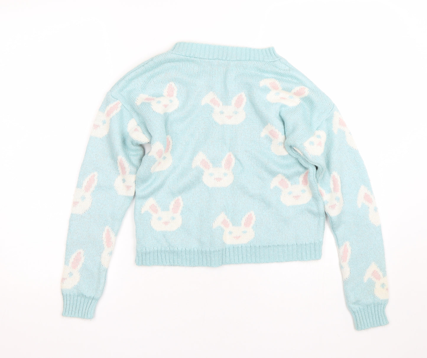 Peacocks Womens Blue   Pullover Jumper Size S