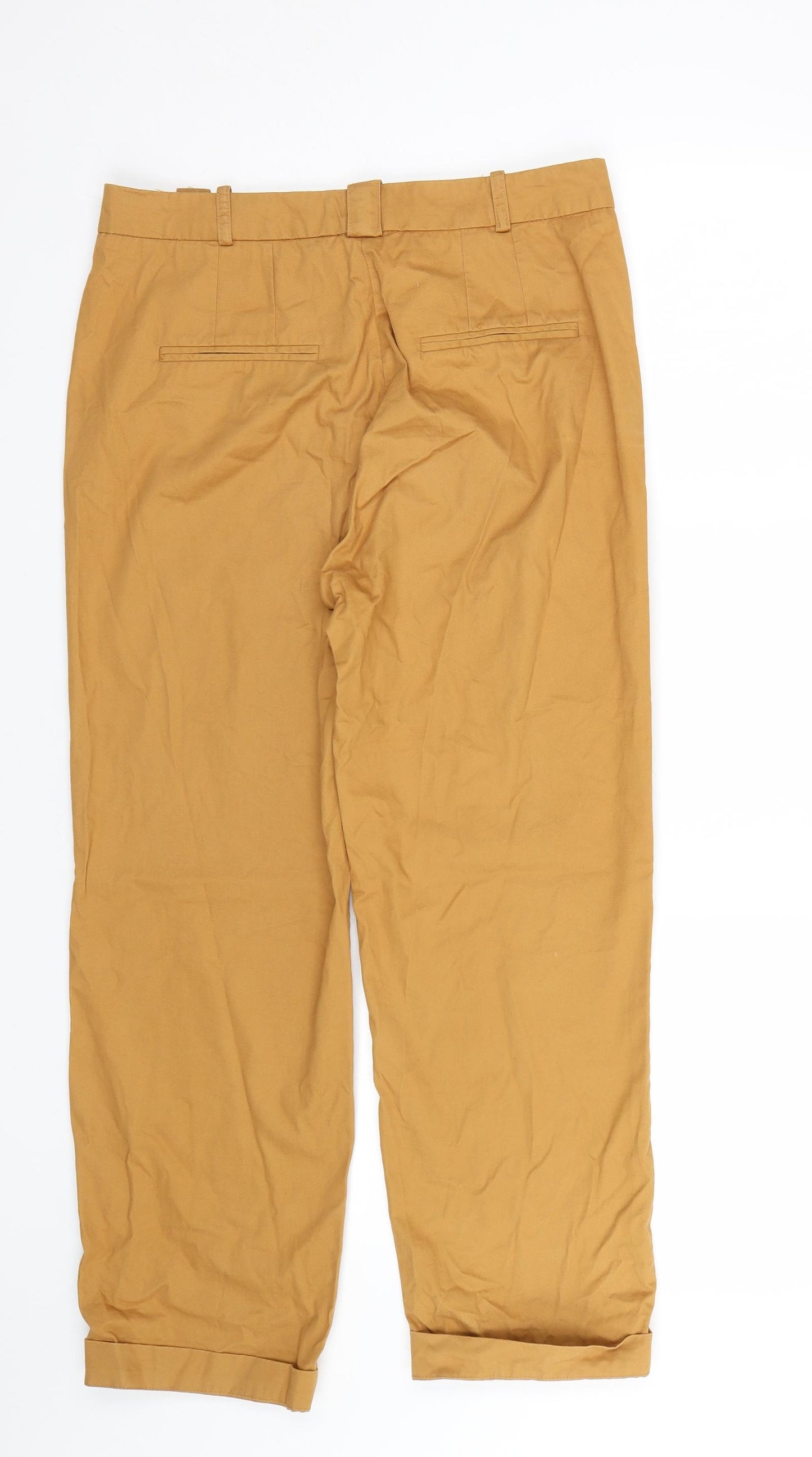 MNG Suit Womens Brown   Trousers  Size 8 L24 in