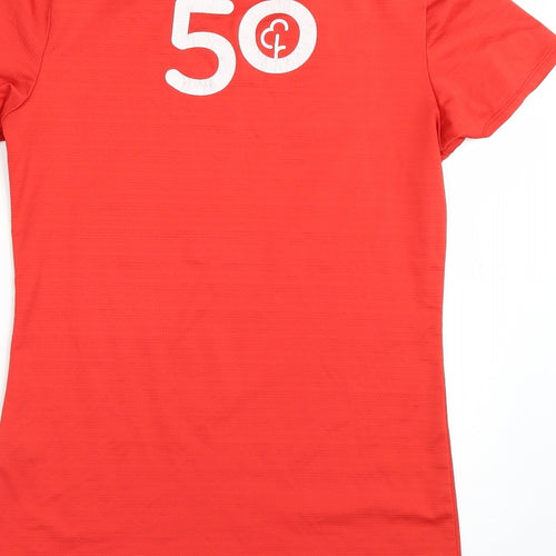 Parkrun Womens Red   Basic T-Shirt Size XS