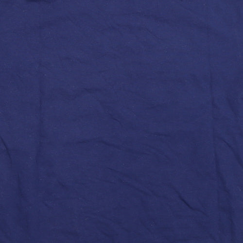 Port & Company Boys Blue   Basic T-Shirt Size 11-12 Years  - Hockey
