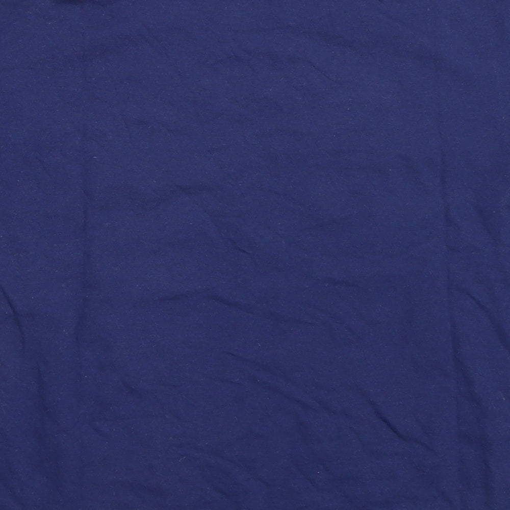 Port & Company Boys Blue   Basic T-Shirt Size 11-12 Years  - Hockey