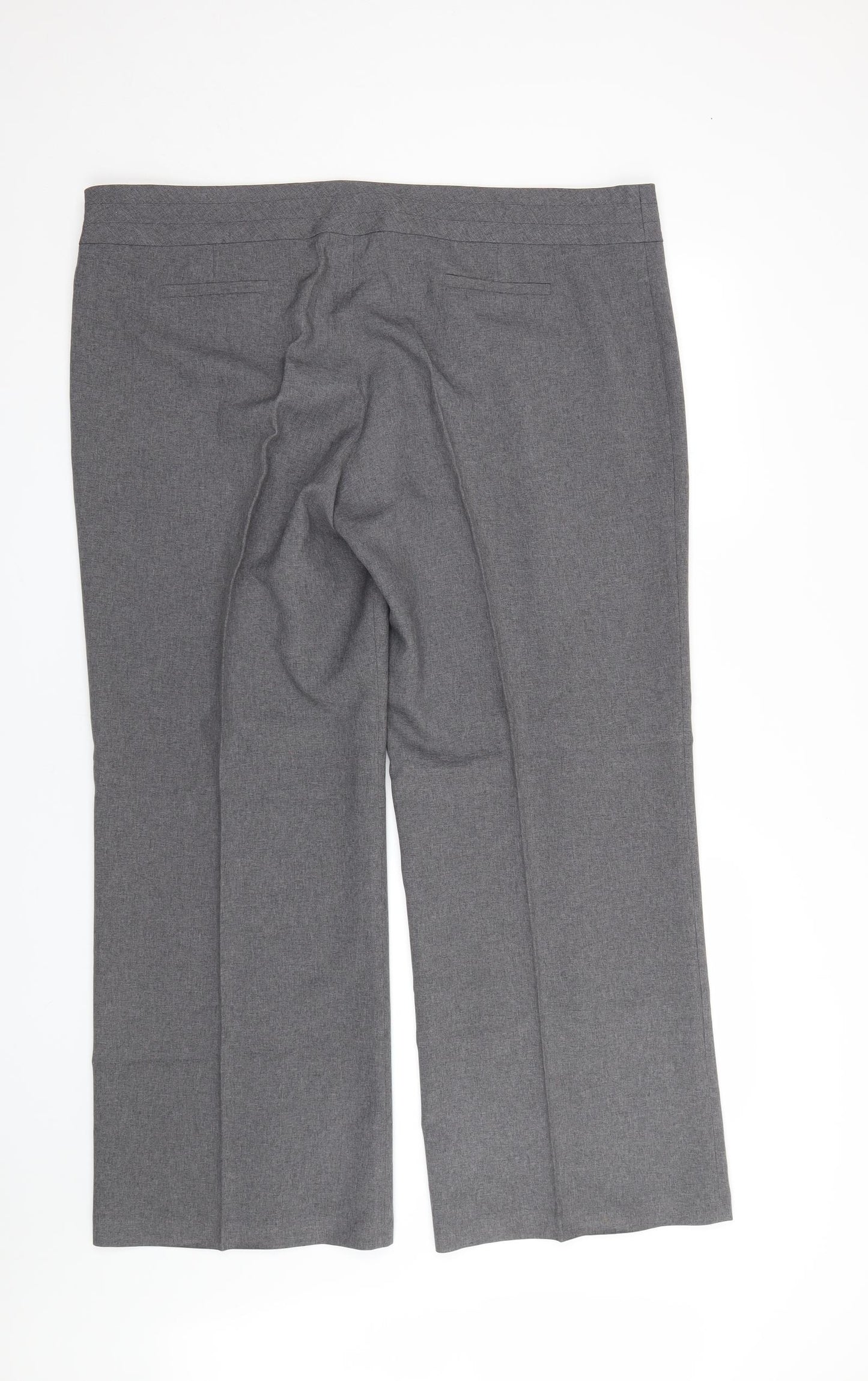 F&F Womens Grey   Trousers  Size 20 L30 in