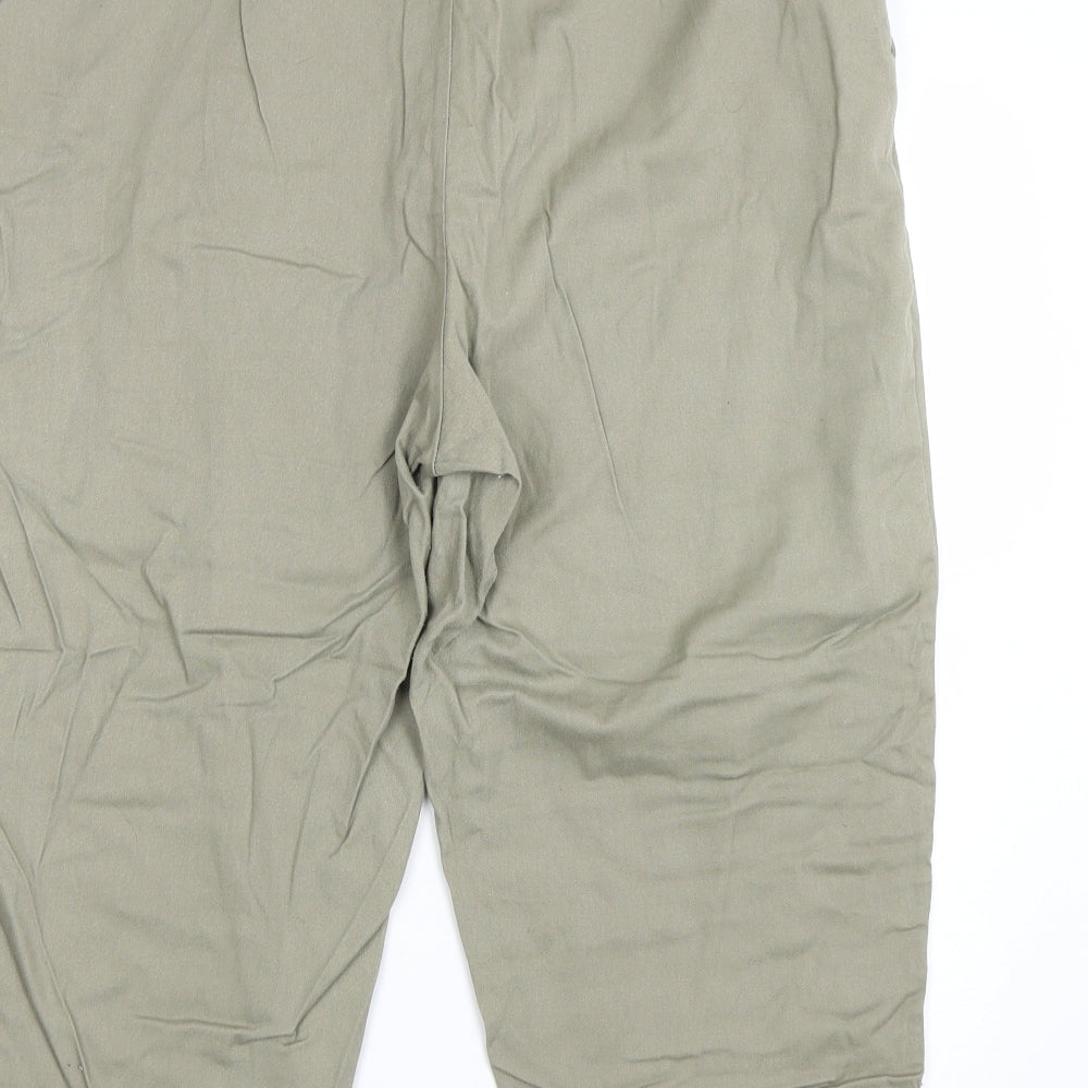 Bonmarche Womens Green   Cut-Off Shorts Size 18