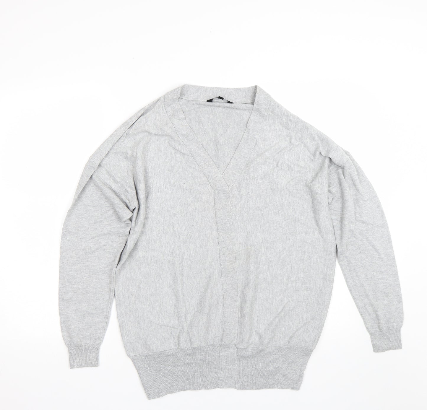 Peacocks Womens Grey   Pullover Jumper Size 12