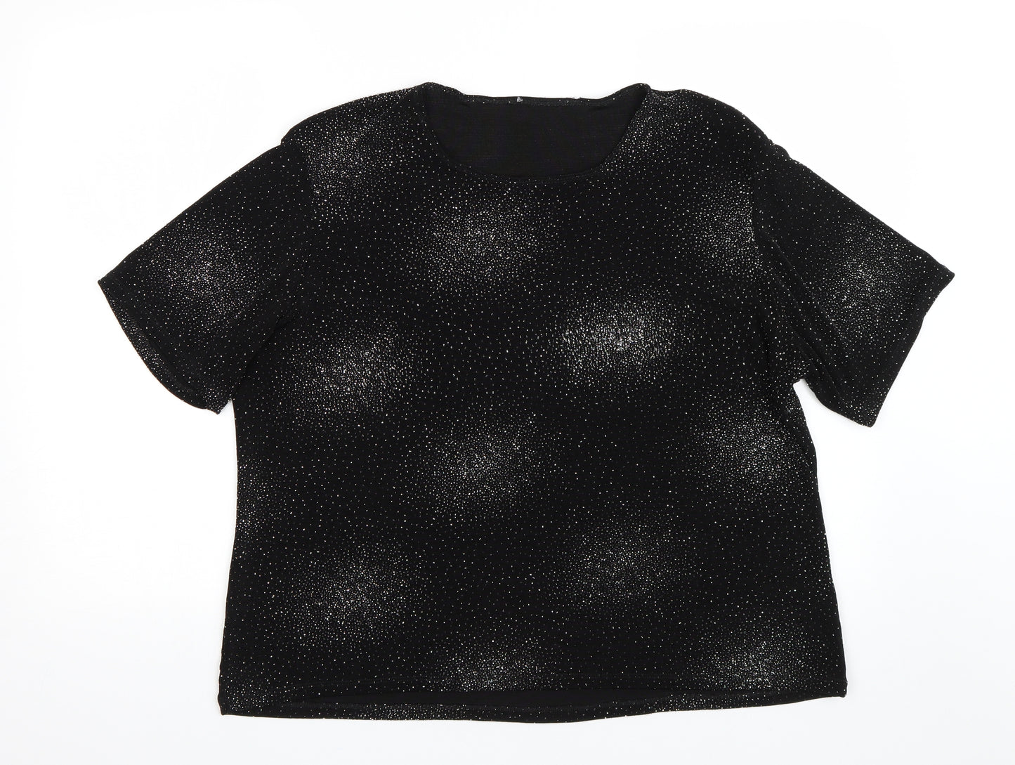 Bonmarche Womens Black   Basic T-Shirt Size L