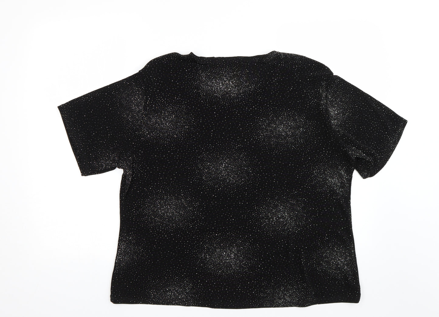Bonmarche Womens Black   Basic T-Shirt Size L