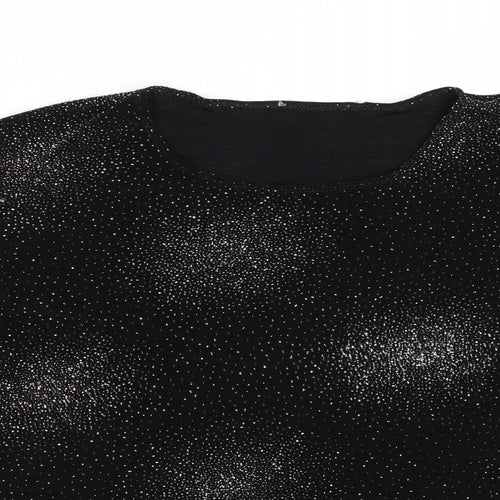 Bonmarche Womens Black   Basic T-Shirt Size L
