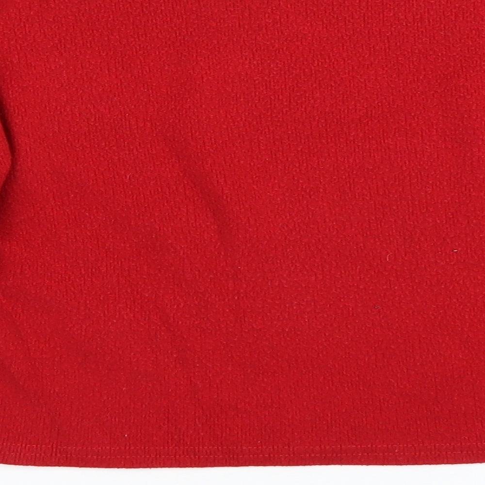 New Look Womens Red   Pullover Sweatshirt Size S