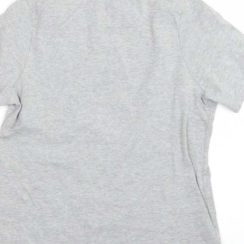Simplybe Womens Grey   Basic T-Shirt Size M