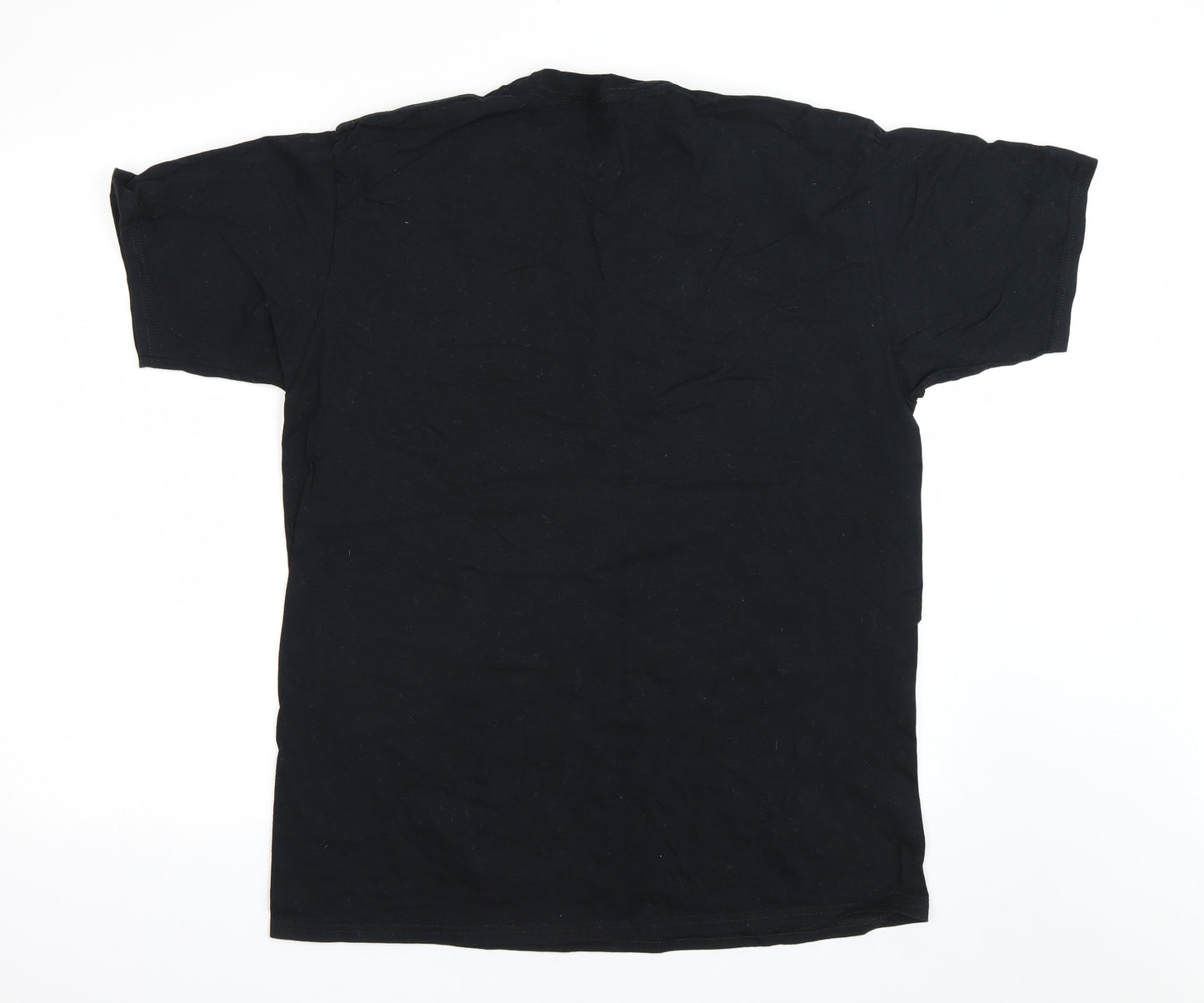 Port & Company Mens Black    T-Shirt Size L  - Christmas 2020