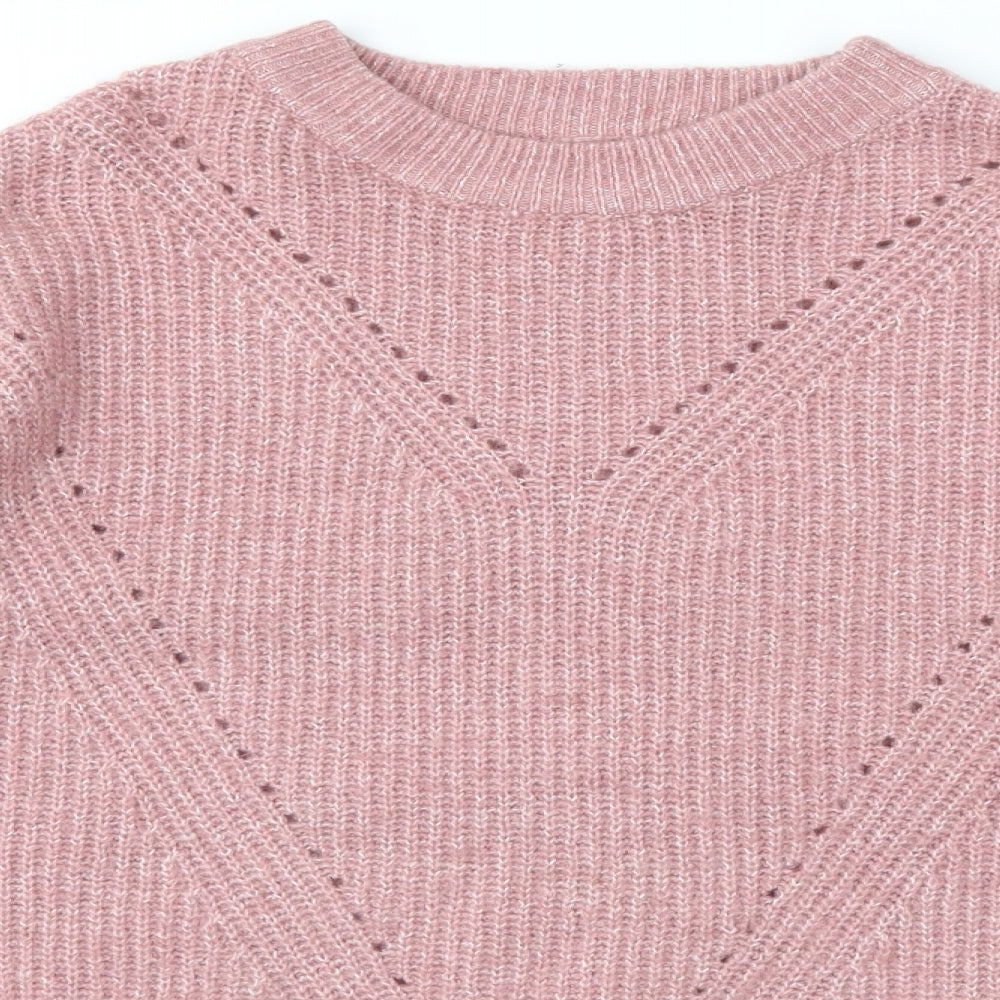 Primark Womens Pink   Pullover Jumper Size XS
