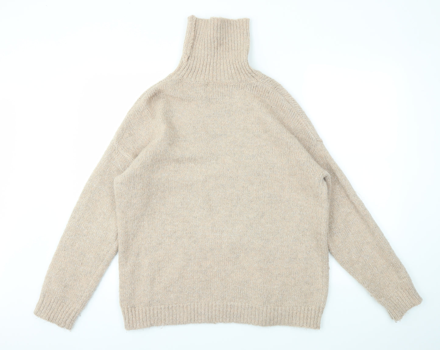 CHERRY Womens Gold   Pullover Jumper Size L