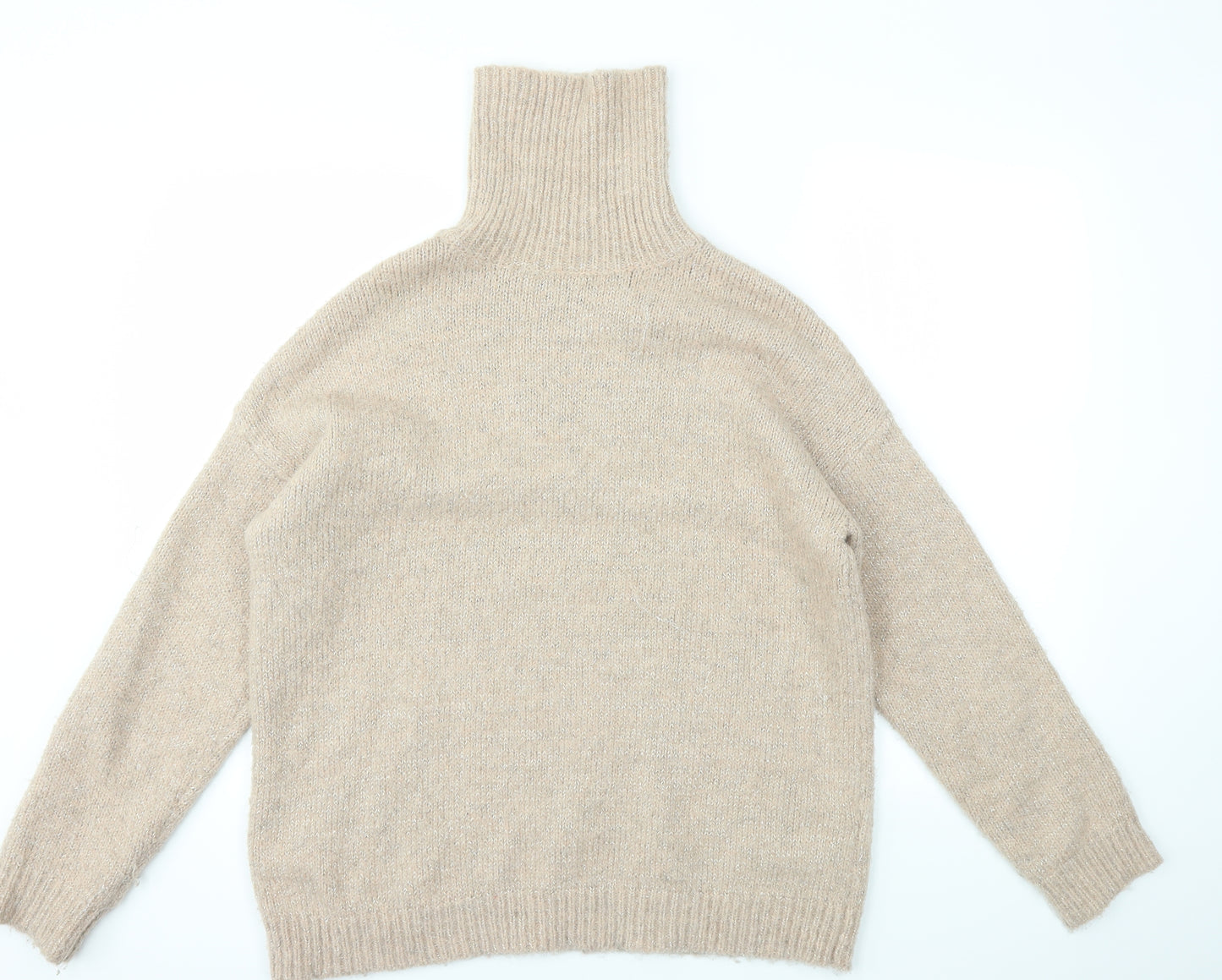CHERRY Womens Gold   Pullover Jumper Size L