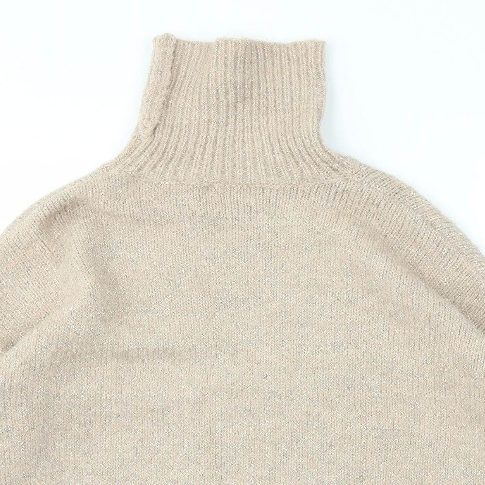 CHERRY Womens Gold   Pullover Jumper Size L