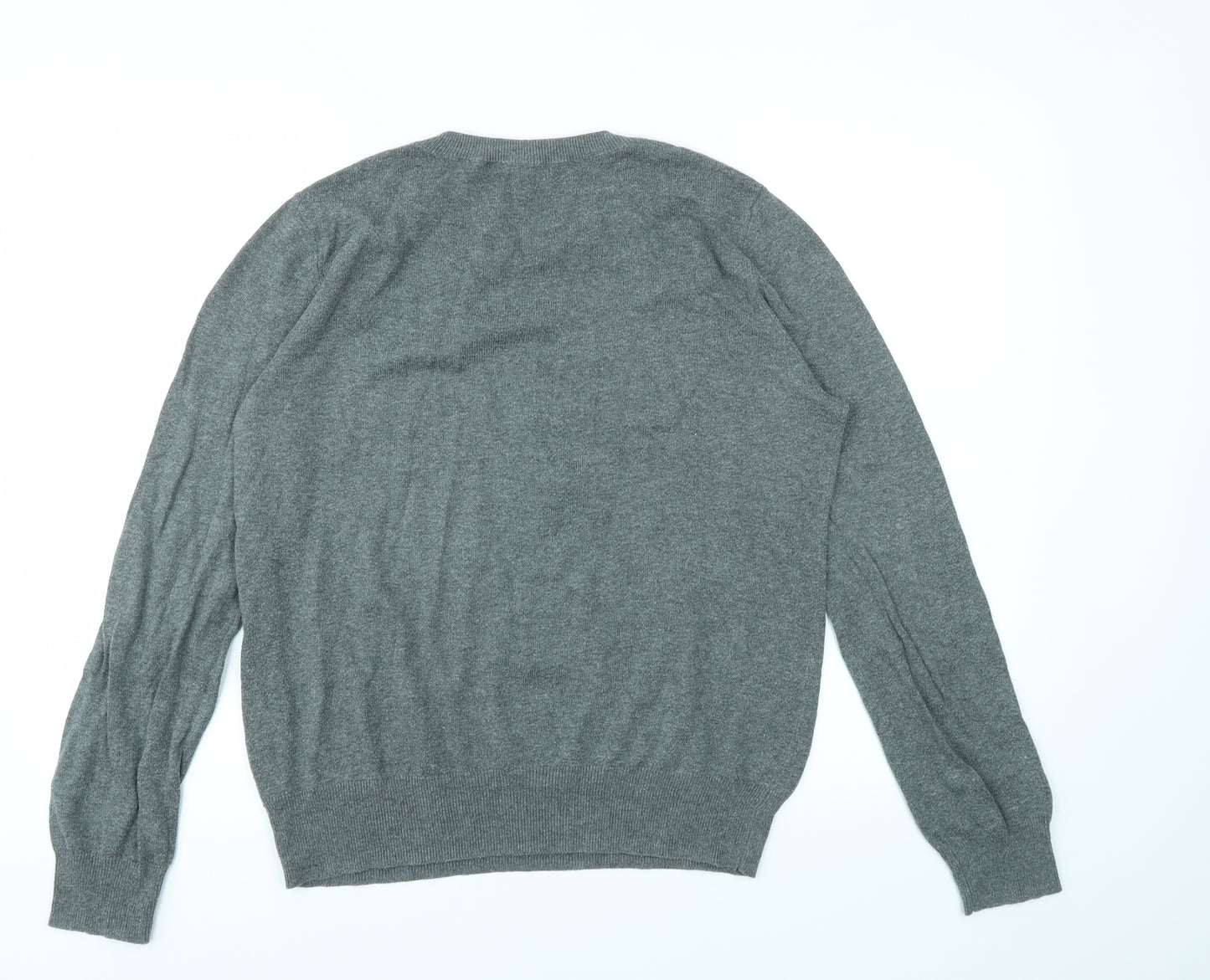 George Womens Grey Animal Print  Pullover Jumper Size 14