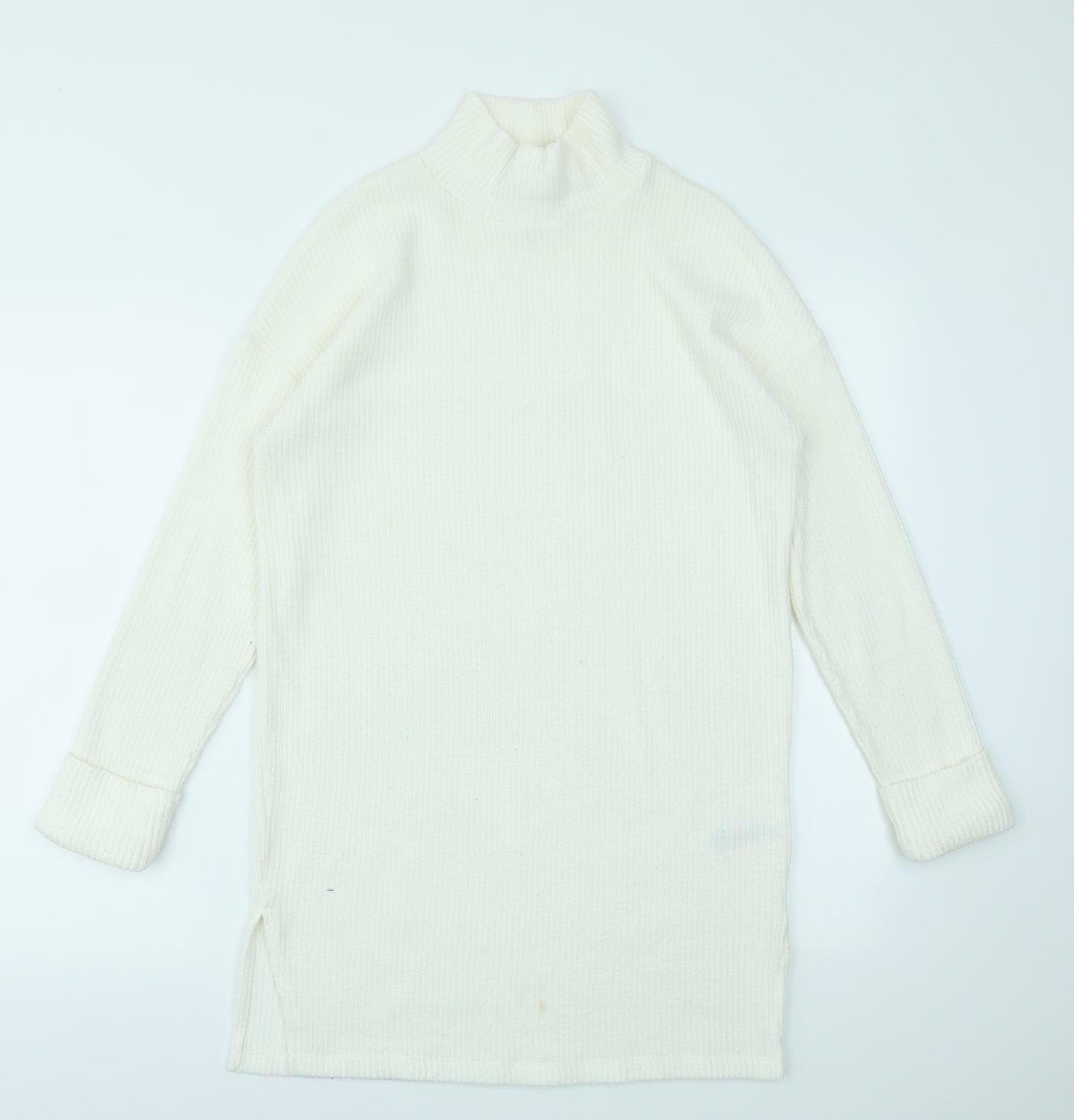 F&F Womens Ivory   Jumper Dress  Size 8