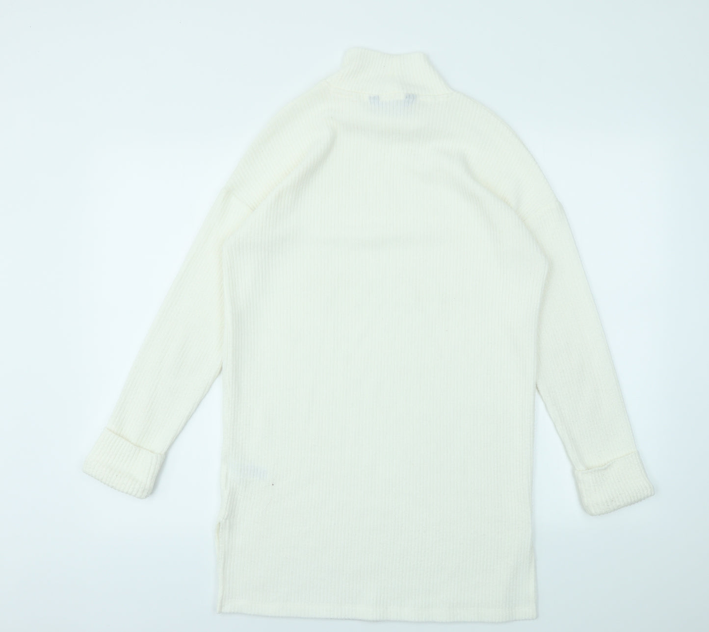 F&F Womens Ivory   Jumper Dress  Size 8