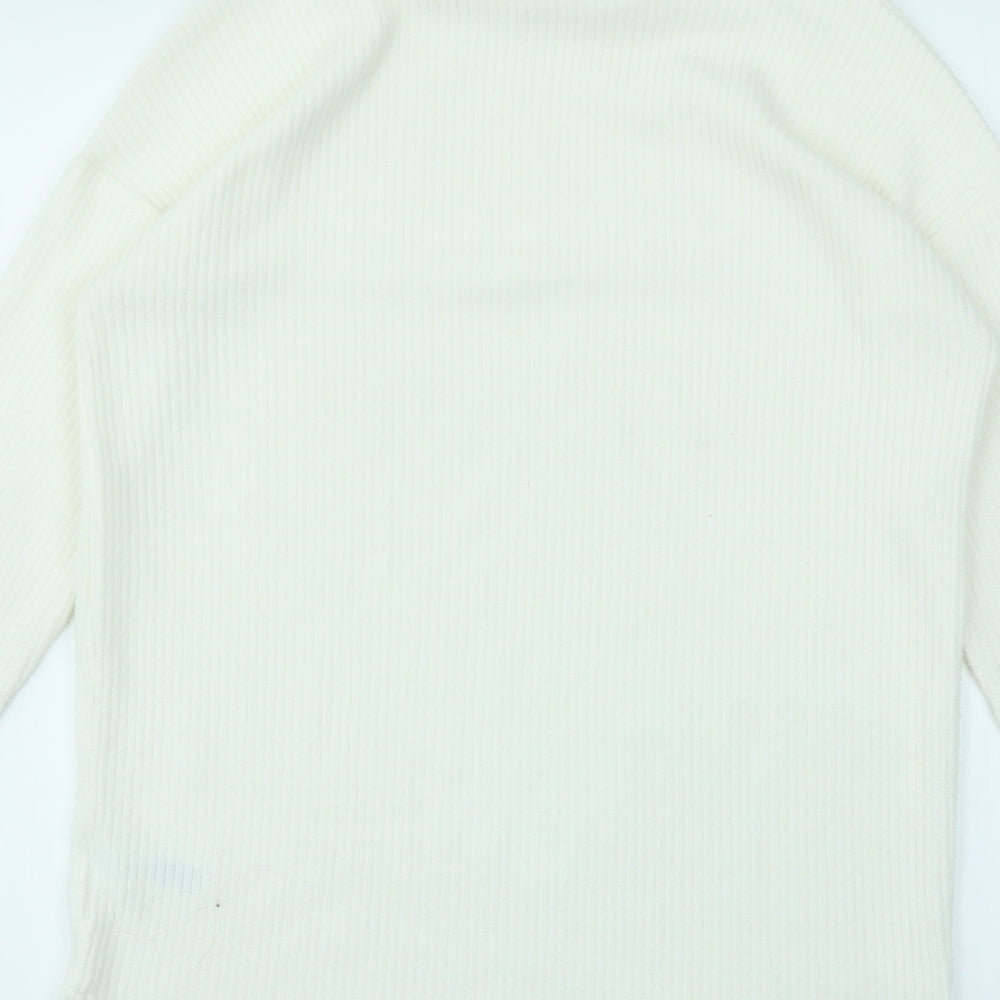 F&F Womens Ivory   Jumper Dress  Size 8