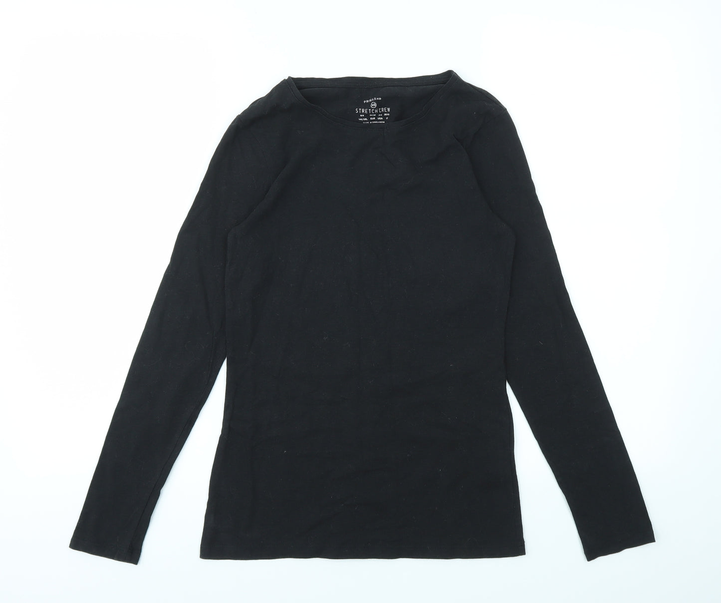 Primark Womens Black   Basic T-Shirt Size XS