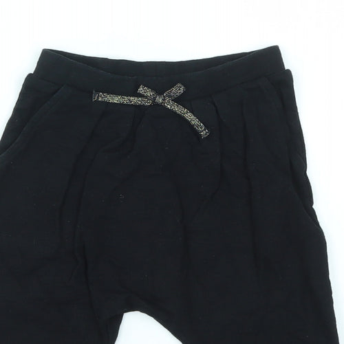 NEXT Girls Black   Capri Trousers Size 12-18 Months