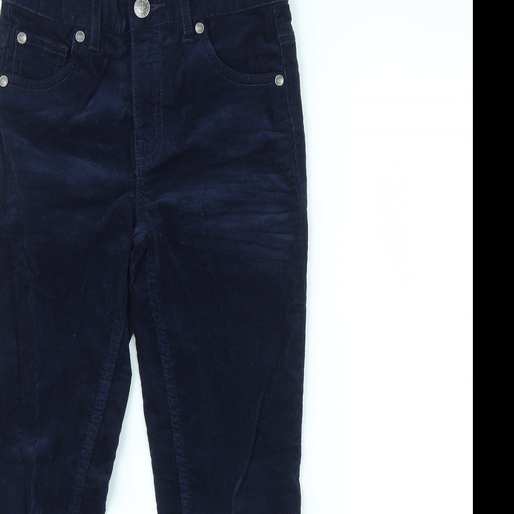 M&S Girls Blue   Capri Trousers Size 7-8 Years