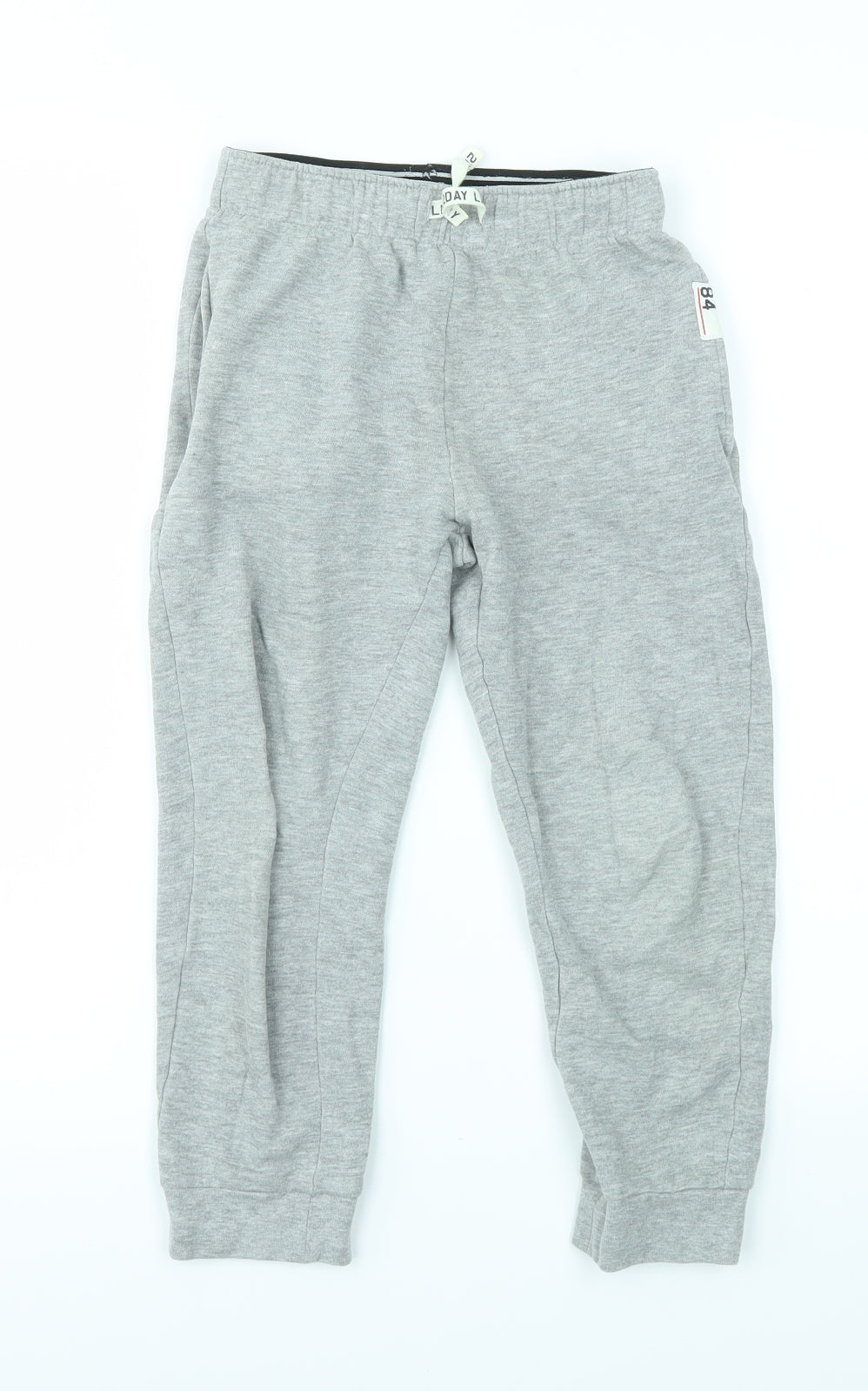 M&S Boys Grey   Jogger Trousers Size 7-8 Years