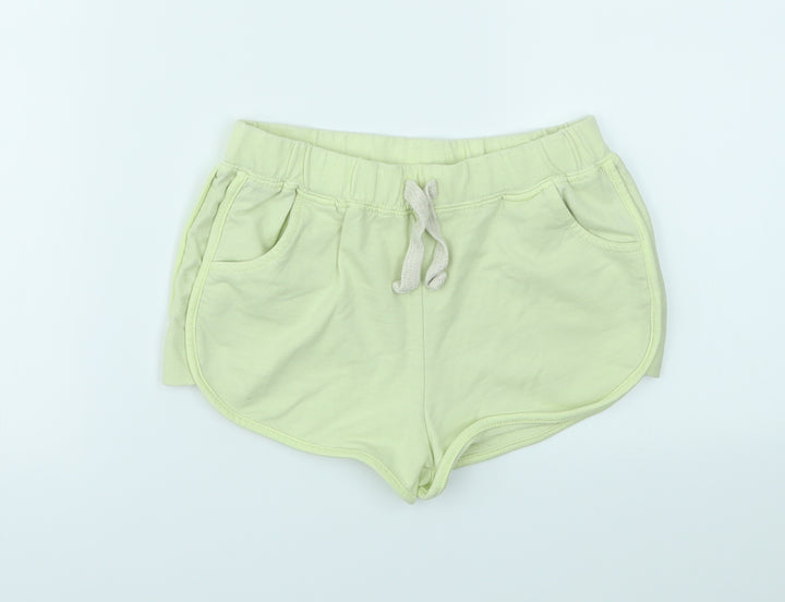 Matalan Boys Green Sweat Shorts Size 9 Years