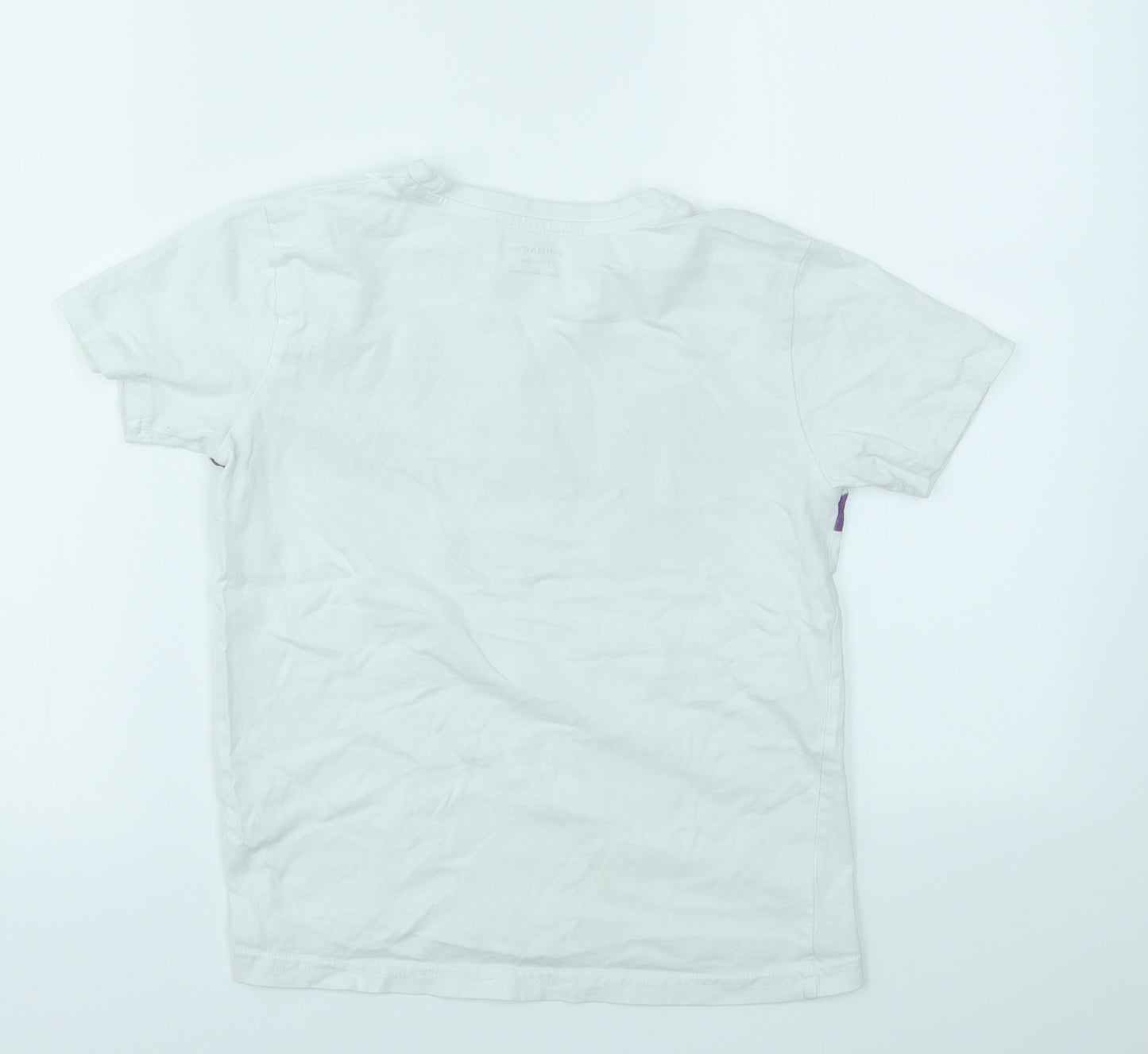 Primark Boys White   Basic T-Shirt Size 9-10 Years