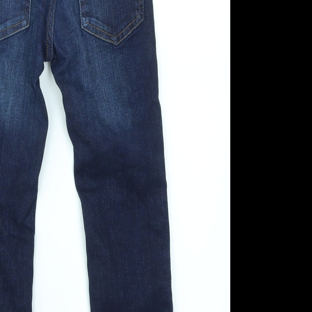 M&S Boys Blue   Straight Jeans Size 6-7 Years