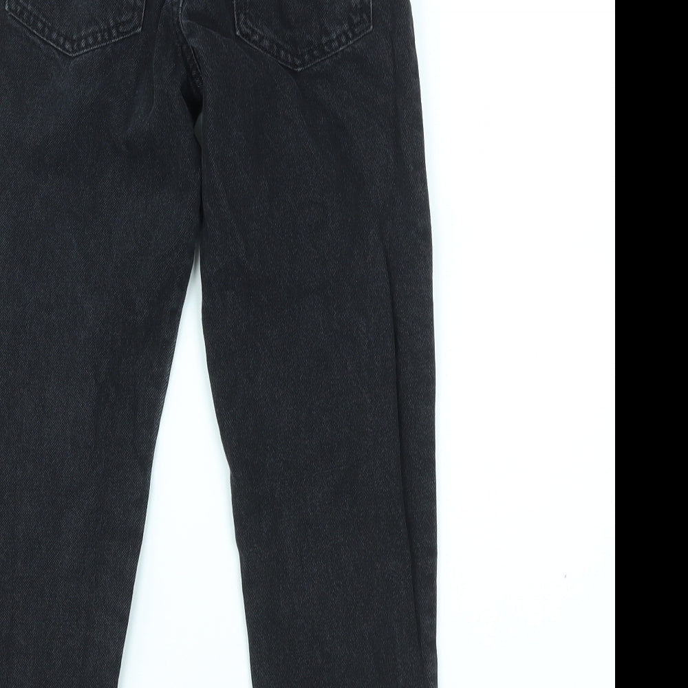 F&F Girls Black   Straight Jeans Size 8-9 Years