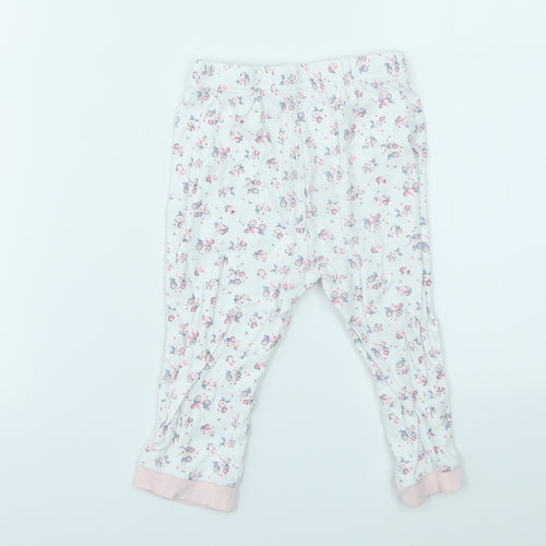 George Girls Multicoloured Floral  Basic T-Shirt Size 18-24 Months