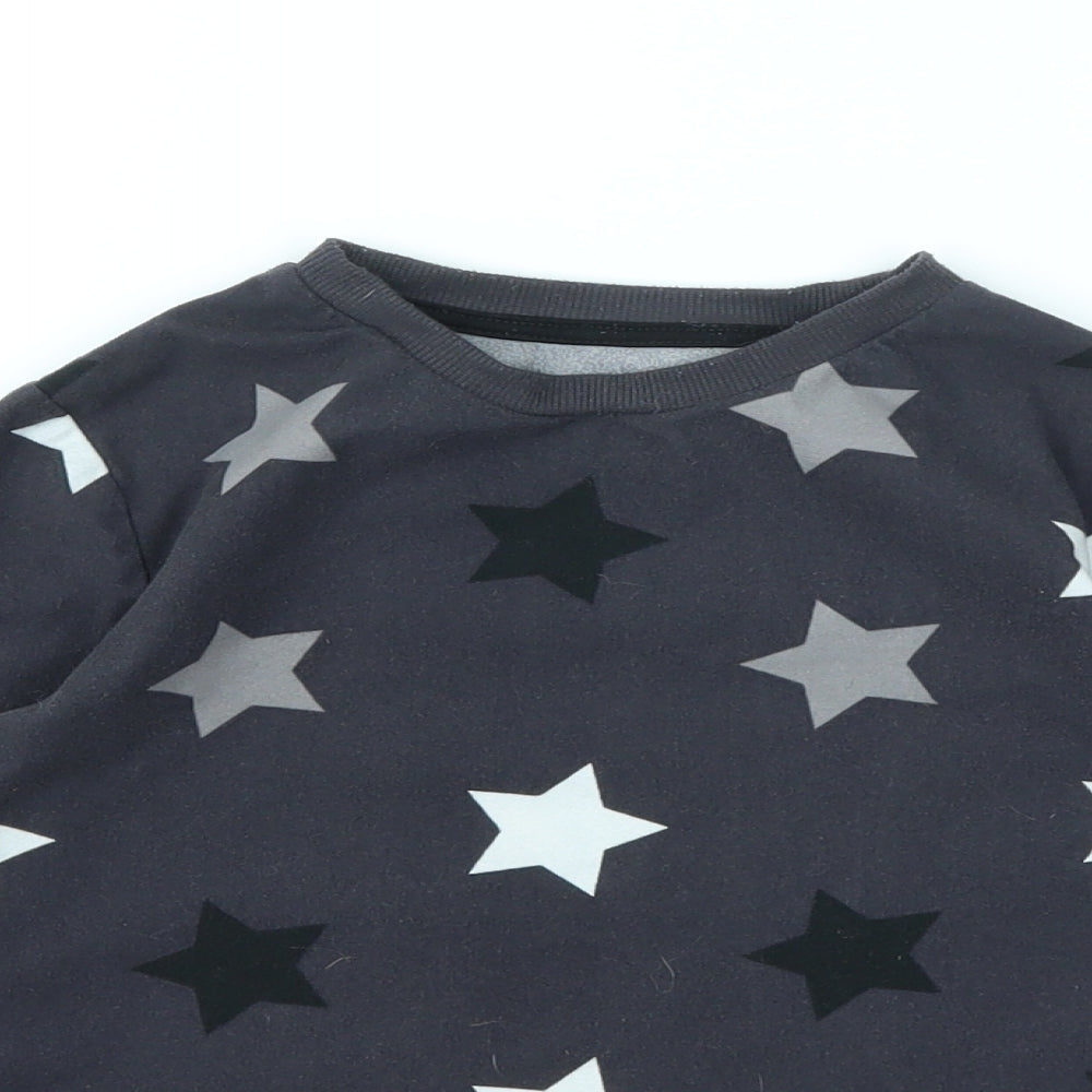 F&F Boys Grey Argyle/Diamond   Pyjama Set Size 7-8 Years