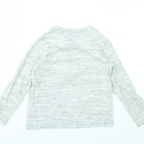 F&F Boys Grey Animal Print  Basic T-Shirt Size 4-5 Years