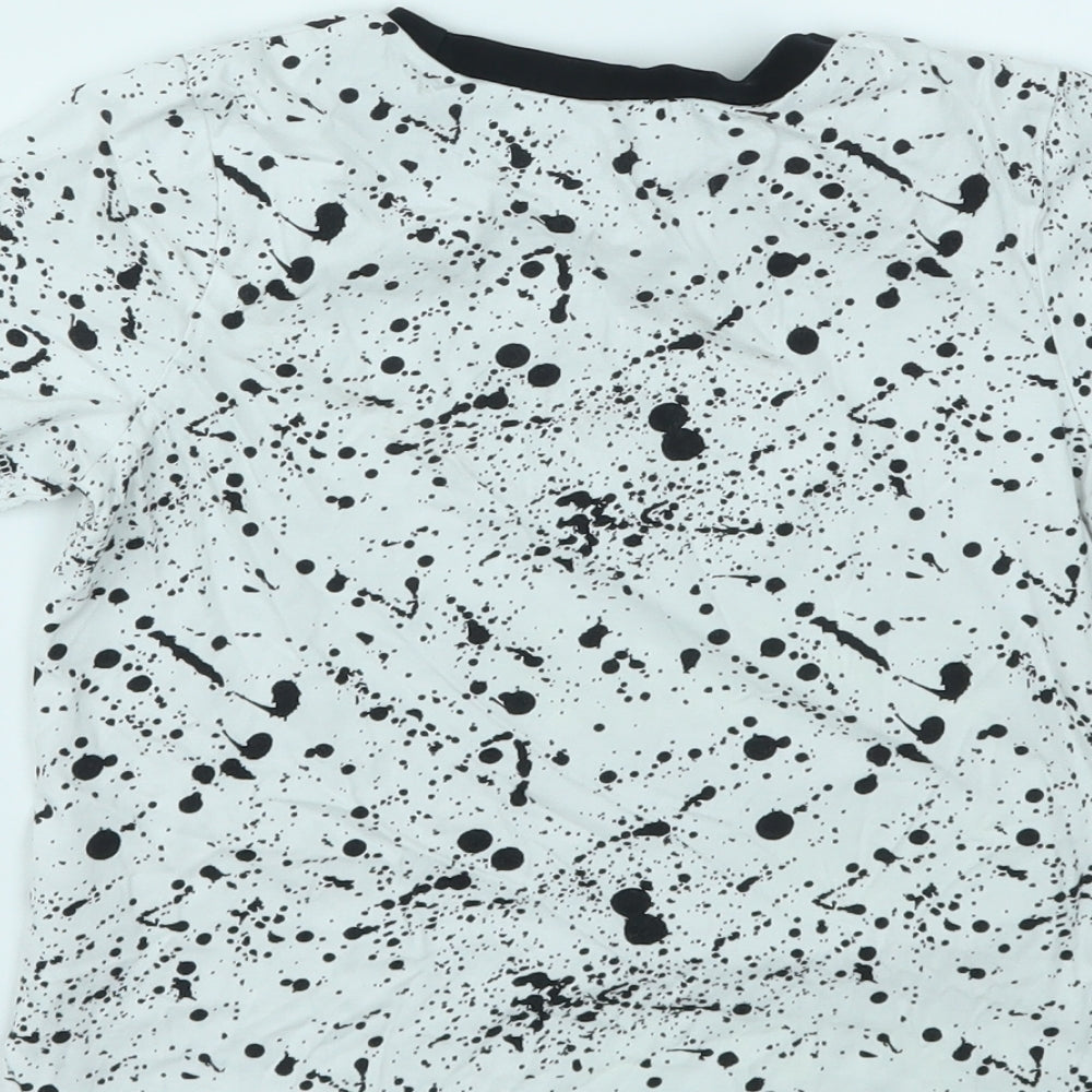 George Boys Multicoloured Geometric  Basic T-Shirt Size 7-8 Years